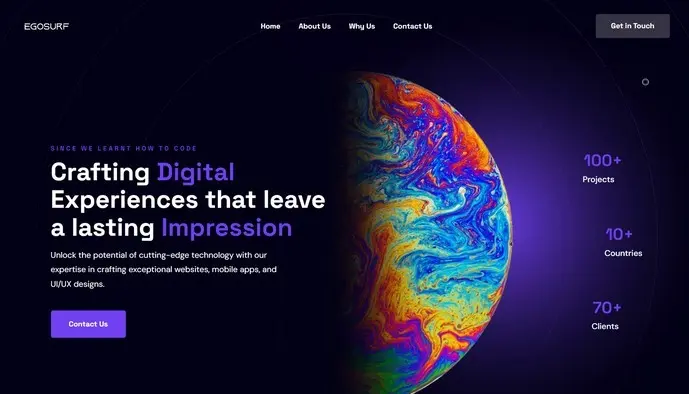 EgoSurf studio website