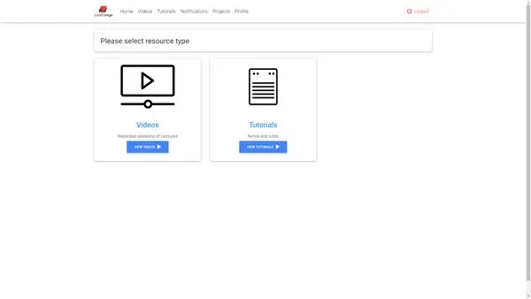 LiveCollege Portal